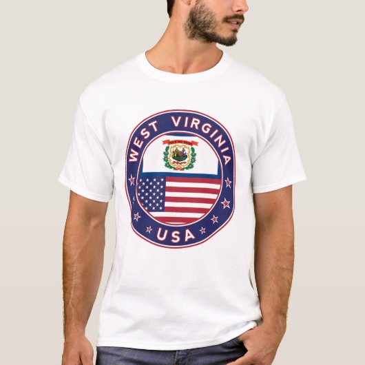 West Virginia T-shirt (Voorkant)