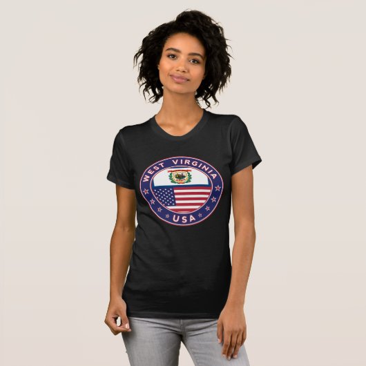 West Virginia T-shirt (Voorkant volledig)