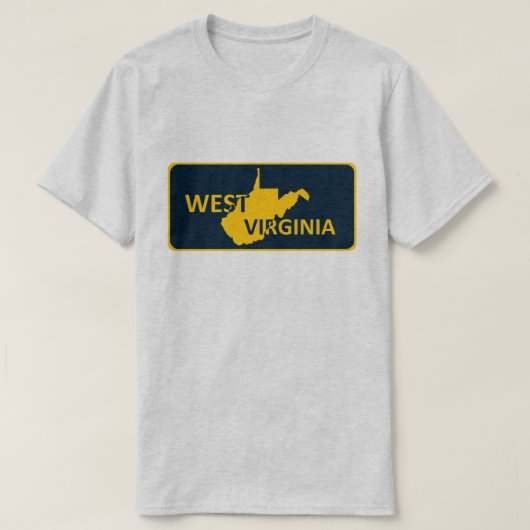 West Virginia T-Shirt (Design voorkant)