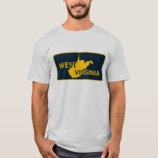 West Virginia T-Shirt (Voorkant)