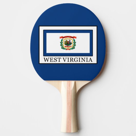 West Virginia Tafeltennisbatje (Voorkant)