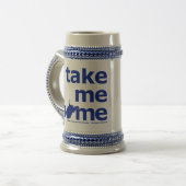 West Virginia Take Me Home Stein Bierpul (Voorkant links)