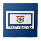 West Virginia Tegeltje (Voorkant)