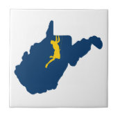 West-Virginia Tegeltje (Voorkant)