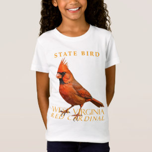 West Virginia Territory Bird is de hoofdplaats van T-shirt