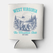 West Virginia The Mountain State Blikjeskoeler (Voorkant)
