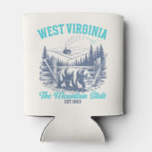 West Virginia The Mountain State Blikjeskoeler (Achterkant)