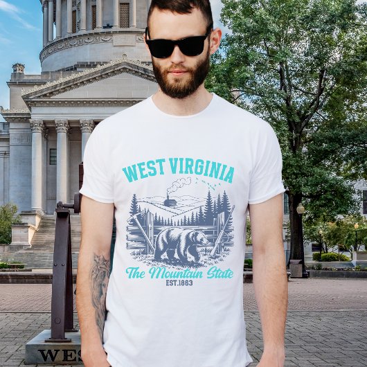 West Virginia The Mountain State T-shirt
