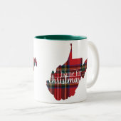 West Virginia - Thuis voor Kerstmis - Mok (Voorkant rechts)