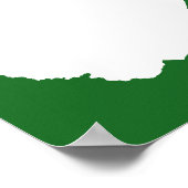 West Virginia Thuis Weg Van Staat Poster Bord (Hoek)