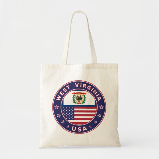 West Virginia Tote Bag (Voorkant)