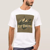 West Virginia Tshirt V01 (Voorkant)