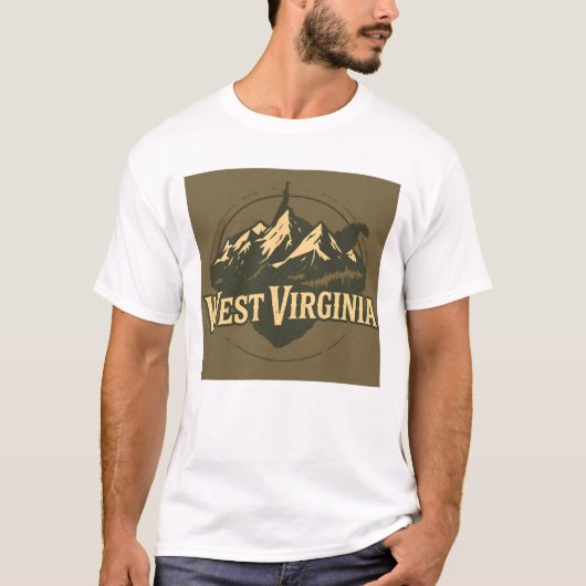 West Virginia Tshirt V01 (Voorkant)