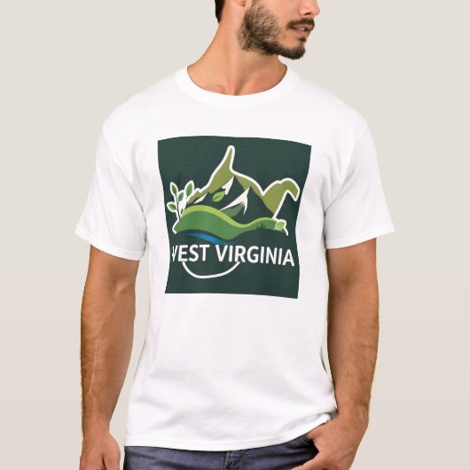 West Virginia Tshirt V02 (Voorkant)