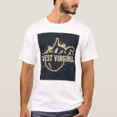 West Virginia Tshirt V05 (Voorkant)