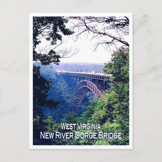 West Virginia - Verenigde Staten - Mosaic - Briefkaart (Voorkant)