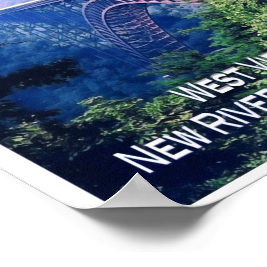 West Virginia - Verenigde Staten - Mosaic - Poster (Hoek)