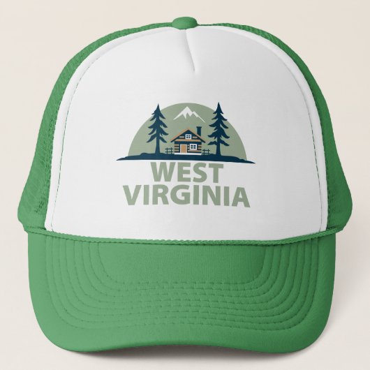 West Virginia, Verenigde Staten Trucker Pet (Voorkant)
