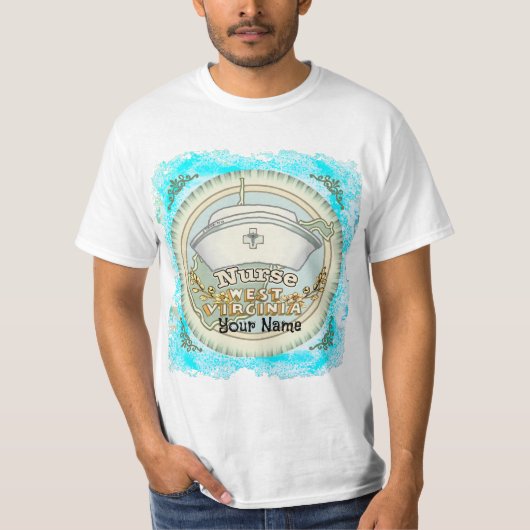 West Virginia-verpleegster t-shirt (Voorkant)