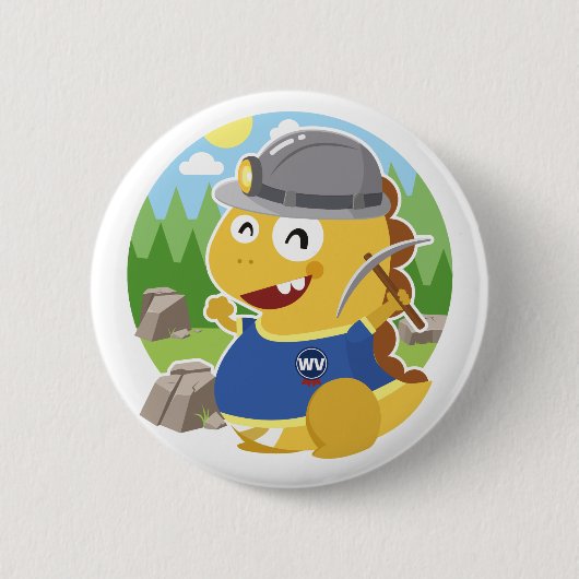 West Virginia VIPKID Button (Voorkant)