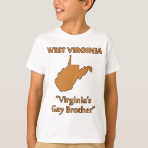 West Virginia - Virginias Gay Broer T-shirt