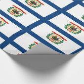 West Virginia vlag Cadeaupapier (Hoek)