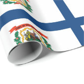 West Virginia vlag Cadeaupapier (Rol Hoek)