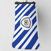 West Virginia vlag Golfheadcover (Draai 90)
