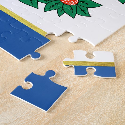 West Virginia vlag Legpuzzel (Zijkant)