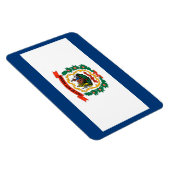 West Virginia vlag Magneet (Rechterzijde)