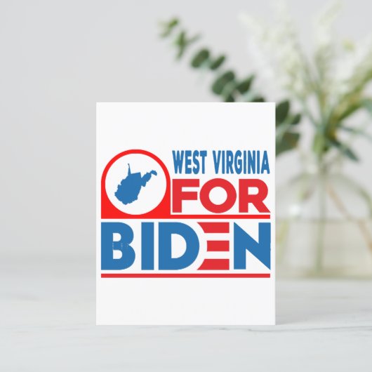 WEST VIRGINIA voor Biden (Staand voorkant)