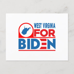 WEST VIRGINIA voor Biden Briefkaart