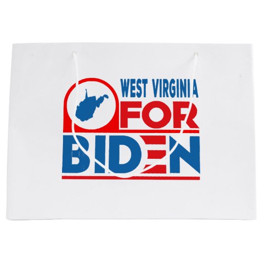 WEST VIRGINIA voor Biden Groot Cadeauzakje (Voorkant)