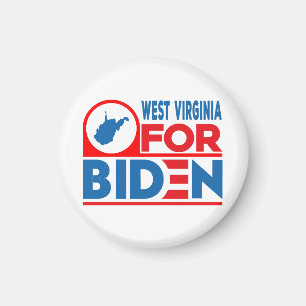 WEST VIRGINIA voor Biden Magneet