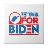 WEST VIRGINIA voor Biden Tegeltje (Voorkant)
