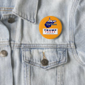 West Virginia voor Trump Pence 2020 Ronde Button 5,7 Cm (In situ)