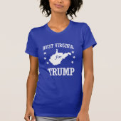 WEST VIRGINIA VOOR TRUMP T-SHIRT (Voorkant)