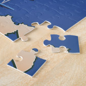 West Virginia VS kaart Legpuzzel (Zijkant)