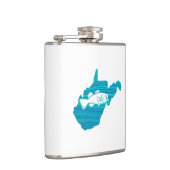 West Virginia Wave Vist Heupfles (Rechts)