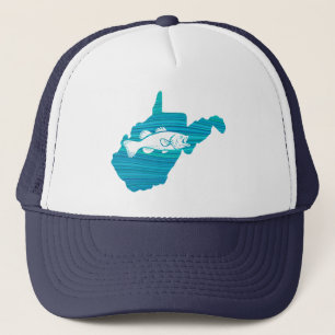 West Virginia Wave Vist Trucker Pet