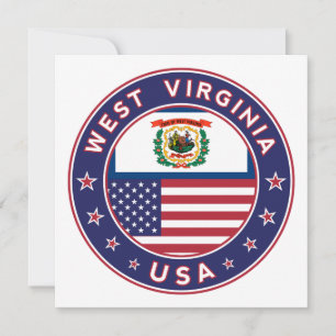 West Virginia, West Virginia sticker, telefoonzaak