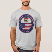 West Virginia, West Virginia t-shirt, legging T-shirt (Voorkant)
