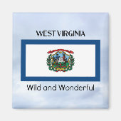 West Virginia, Wild en Wonderful, Magneet (Voorkant)