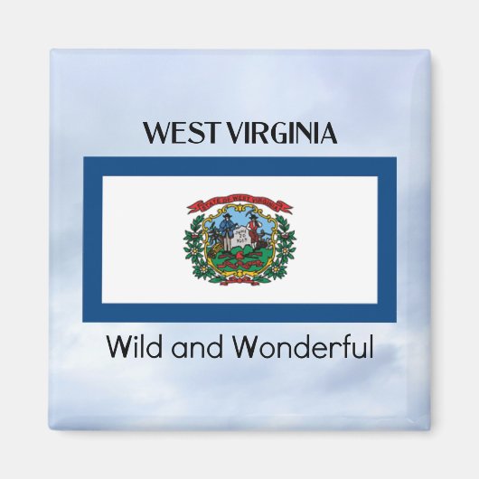 West Virginia, Wild en Wonderful, Magneet (Voorkant)