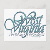 West Virginia-wild en wonderlijk_4 Briefkaart (Voorkant)