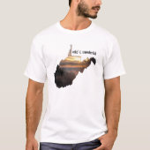 West Virginia, Wild & Wonderful T-shirt (Voorkant)