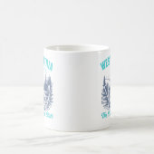 West Virginia Wilderness Bear Souvenir Koffiemok (Center)