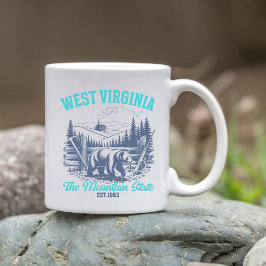 West Virginia Wilderness Bear Souvenir Koffiemok