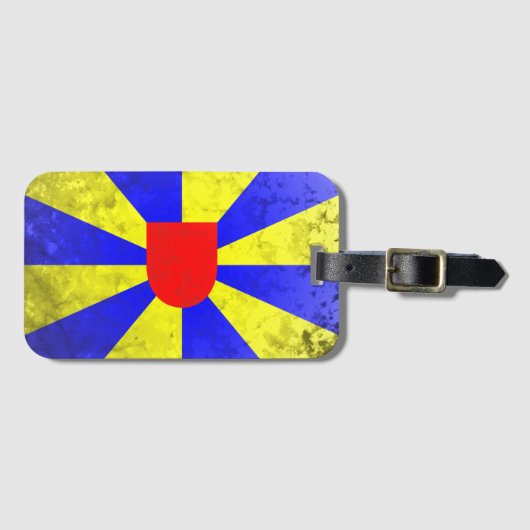 West-Vlaanderen Bagagelabel (Voorkant (horizontaal))
