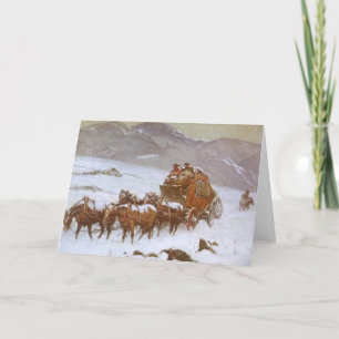  West, waarom de post te laat was door Berninghaus Kaart